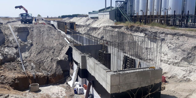 Contratas y Obras San Gregorio SA - Silos Agrocesa Valladolid - San Gregorio