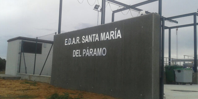 Contratas y Obras San Gregorio SA - EDAR Santa María del Páramo (León)