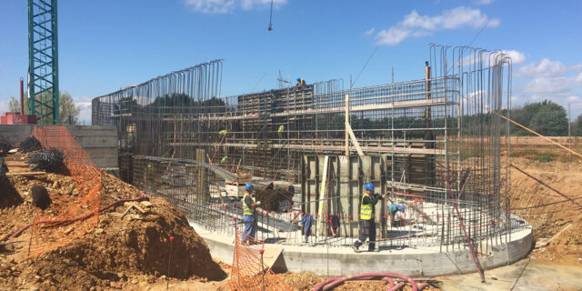 Contratas y Obras San Gregorio SA - EDAR Santa María del Páramo - León - San Gregorio