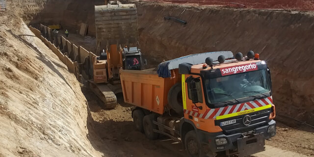 Contratas y Obras San Gregorio SA - Construcción emisario La Cistiérniga - Valladolid - San Gregorio