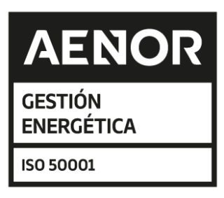 Contratas y Obras San Gregorio SA - Aenor Sello de calidad 50001
