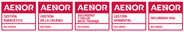 sellos calidad San Gregorio Aenor