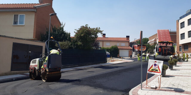 Contratas y Obras San Gregorio SA - pavimentación Zaratán Valladolid - San Gregorio