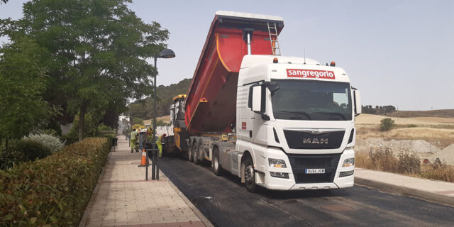 Contratas y Obras San Gregorio SA - Pavimentación de calles en Zaratán