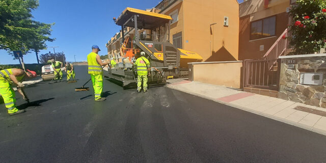 Contratas y Obras San Gregorio SA - pavimentación Zaratán Valladolid - San Gregorio