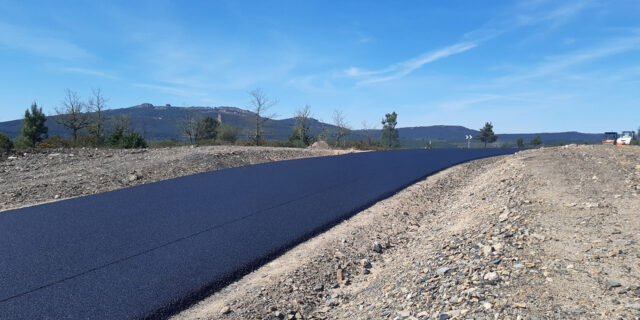 Contratas y Obras San Gregorio SA - Refuerzo del firme en Sagayos - Pedroso de La Carballeda - Diputación de Zamora