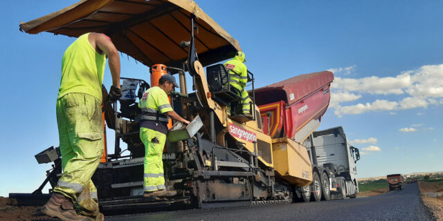 San Gregorio - Renovación del firme en Valderas (León) - LEÓN